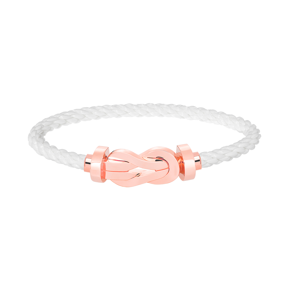 [BSNL Jewels]Chance großes Armband mit 8-stelliger Schnalle ohne Diamanten, Roségold