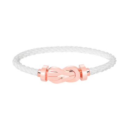 [BSNL Jewels]Chance großes Armband mit 8-stelliger Schnalle ohne Diamanten, Roségold