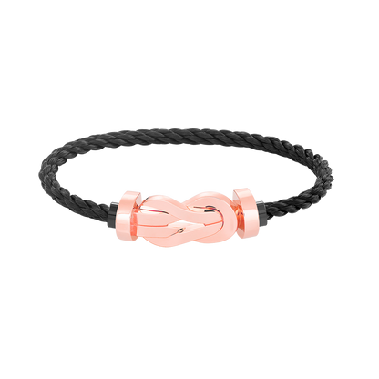 [BSNL Jewels]Chance großes Armband mit 8-stelliger Schnalle ohne Diamanten, Roségold