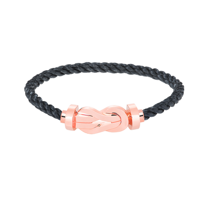 [BSNL Jewels]Chance großes Armband mit 8-stelliger Schnalle ohne Diamanten, Roségold