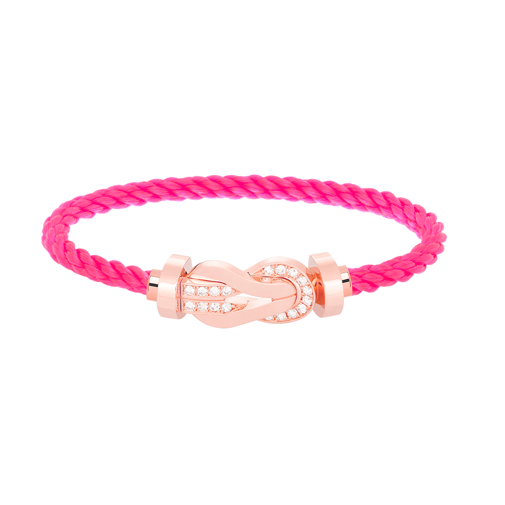 [BSNL Jewels]Chance großes Armband mit 8-stelliger Schnalle und halbem Diamanten in Roségold