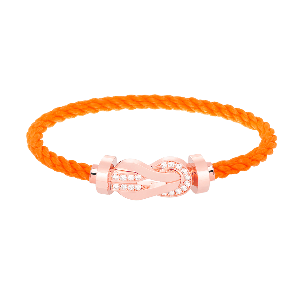 [BSNL Jewels]Chance großes Armband mit 8-stelliger Schnalle und halbem Diamanten in Roségold