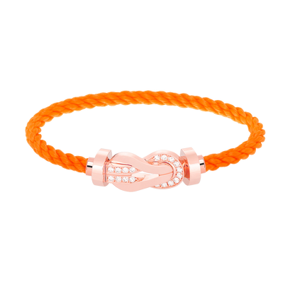 [BSNL Jewels]Chance großes Armband mit 8-stelliger Schnalle und halbem Diamanten in Roségold