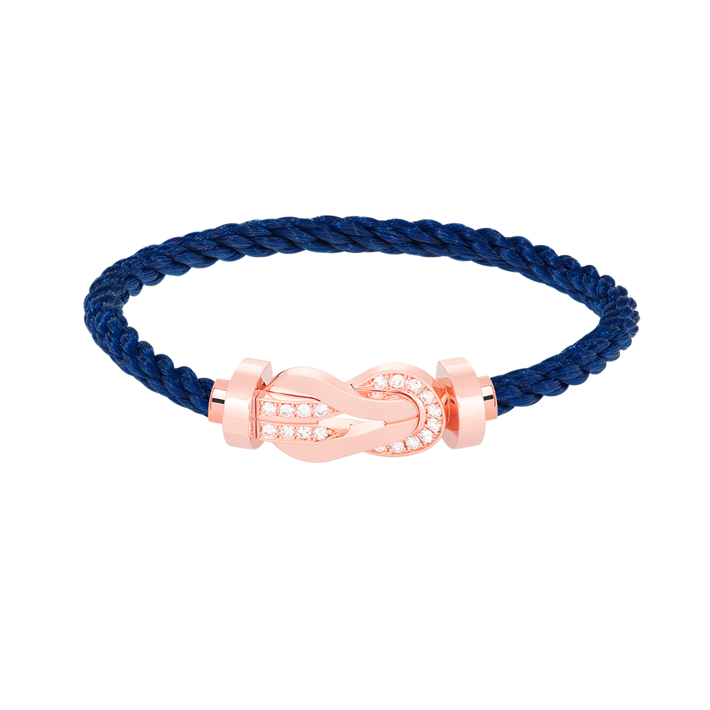 [BSNL Jewels]Chance großes Armband mit 8-stelliger Schnalle und halbem Diamanten in Roségold