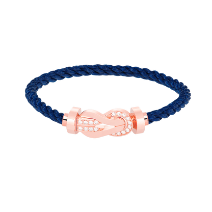 [BSNL Jewels]Chance großes Armband mit 8-stelliger Schnalle und halbem Diamanten in Roségold