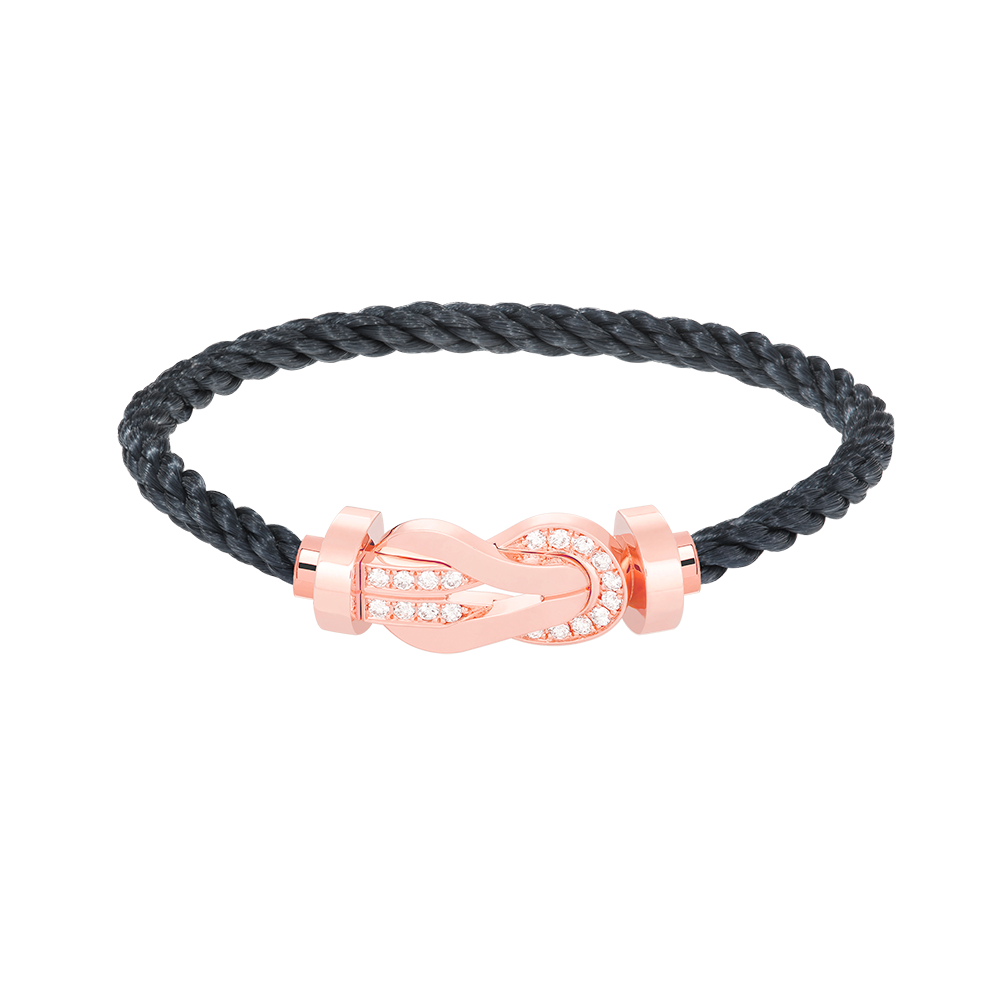 [BSNL Jewels]Chance großes Armband mit 8-stelliger Schnalle und halbem Diamanten in Roségold