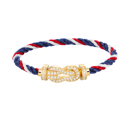 [BSNL Jewels]Chance großes 8-stelliges Volldiamantenarmband aus Gold