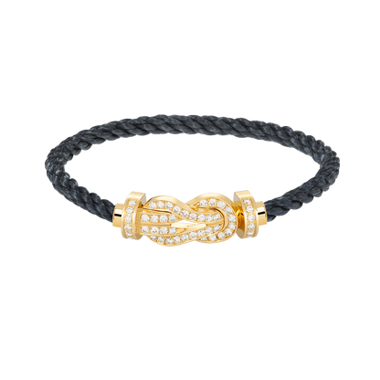 [BSNL Jewels]Chance großes 8-stelliges Volldiamantenarmband aus Gold