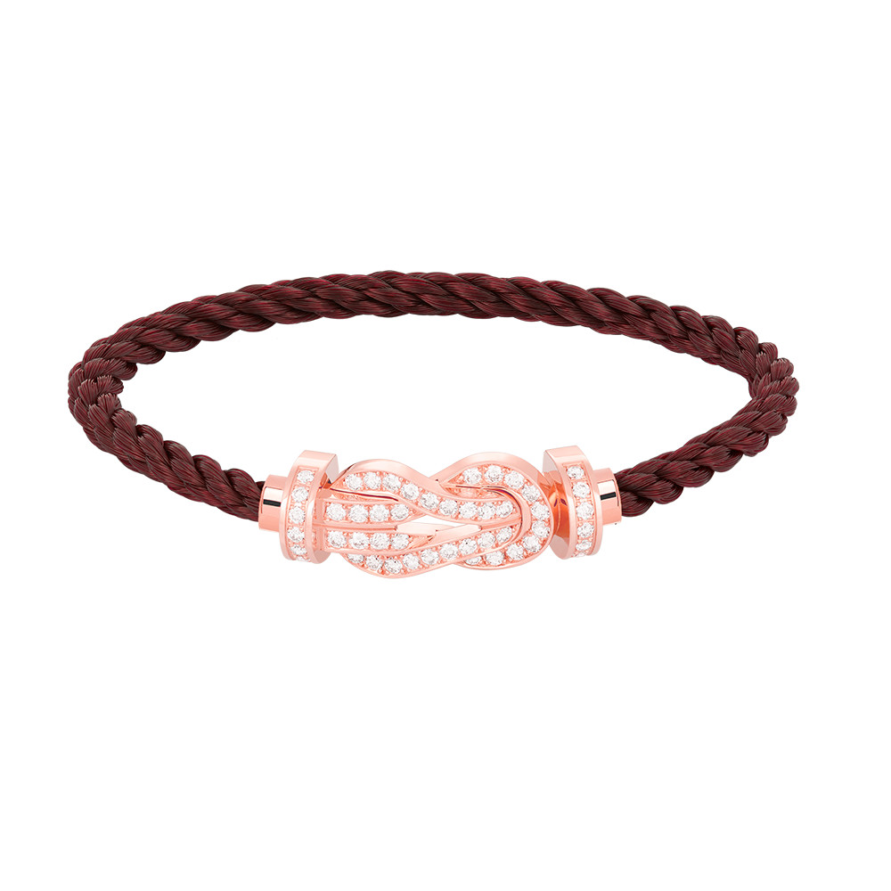 [BSNL Jewels]Chance großes Armband mit 8-stelliger Schnalle und Diamanten in Roségold