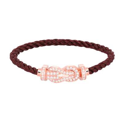 [BSNL Jewels]Chance großes Armband mit 8-stelliger Schnalle und Diamanten in Roségold