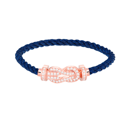 [BSNL Jewels]Chance großes Armband mit 8-stelliger Schnalle und Diamanten in Roségold