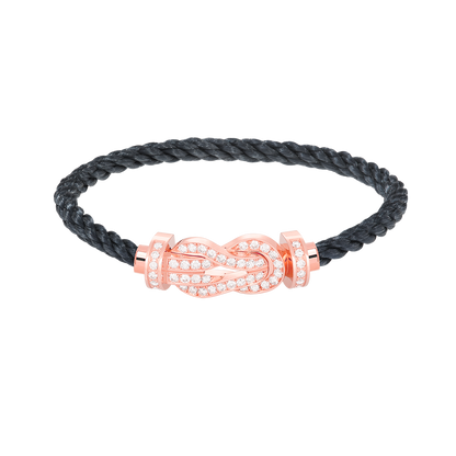 [BSNL Jewels]Chance großes Armband mit 8-stelliger Schnalle und Diamanten in Roségold