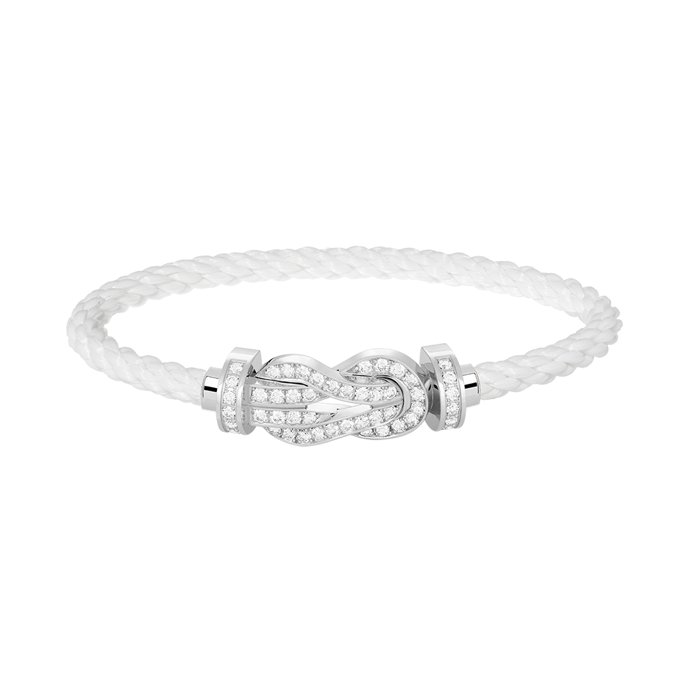 [BSNL Jewels]Chance großes 8-stelliges Schnallenarmband aus Silber mit Diamanten