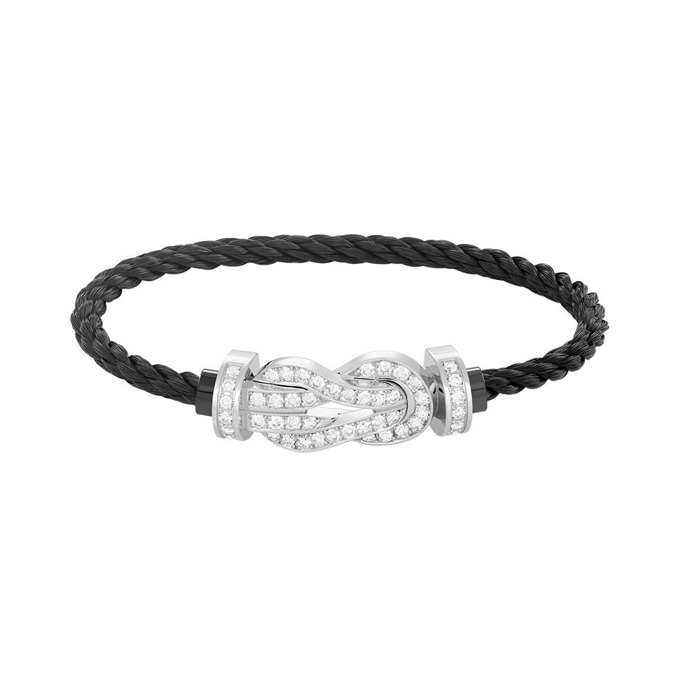 [BSNL Jewels]Chance großes 8-stelliges Schnallenarmband aus Silber mit Diamanten