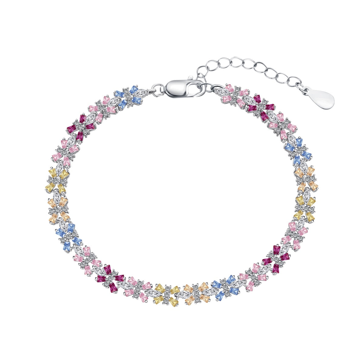 [BASLOVE]Unique Colorful Butterfly Shape Party Bracelet