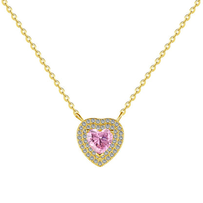 [BASLOVE]Exquisite Heart Shape Necklace