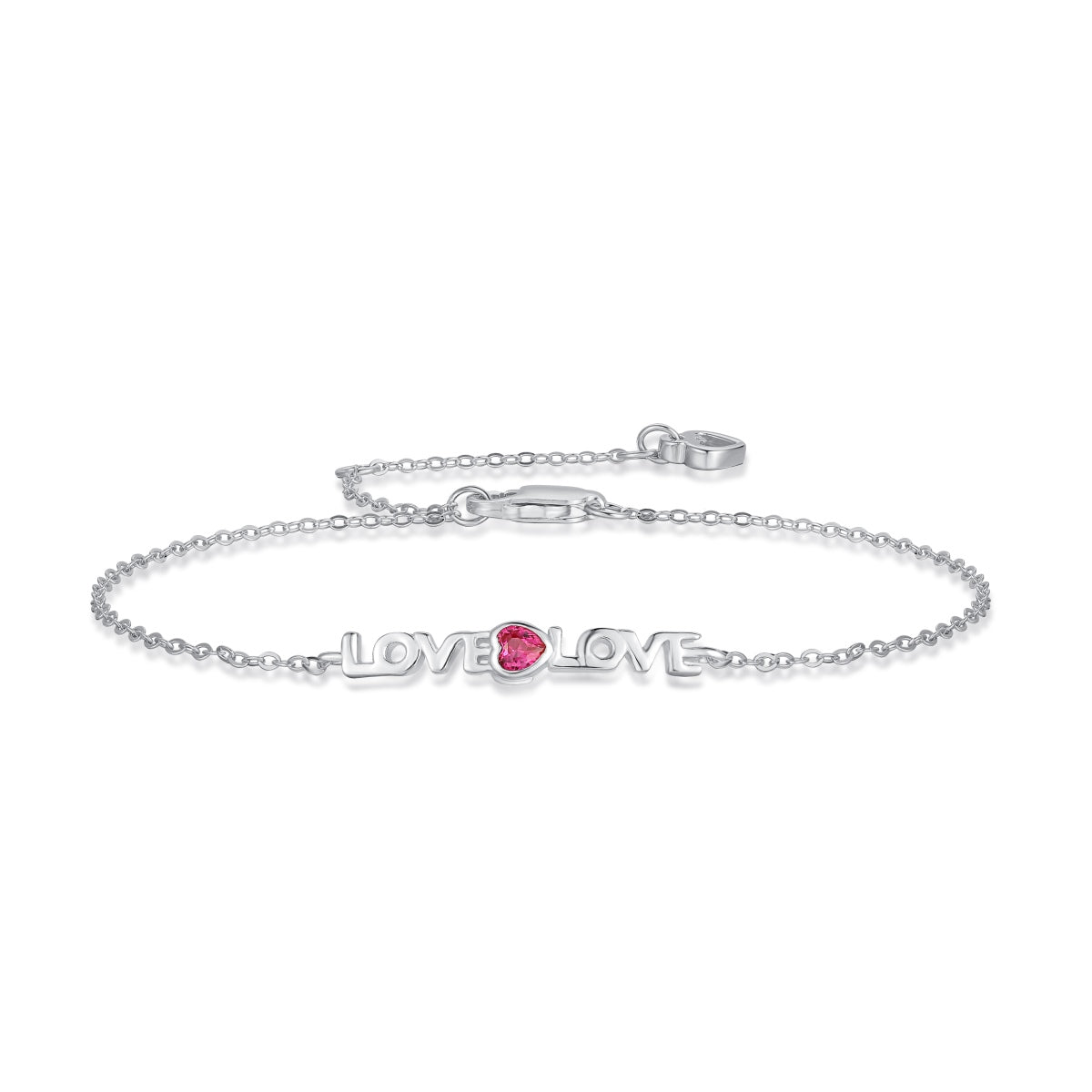 [BASLOVE]Romantic Heart Shape Lover Bracelet