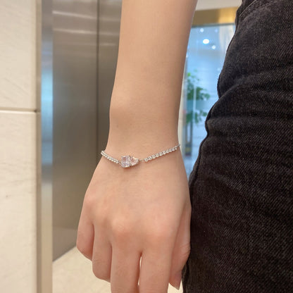 [BASLOVE]Dazzling Unique Multi Shape Lover Bracelet