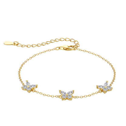 [BASLOVE]Radiant Butterfly Shape Necklace