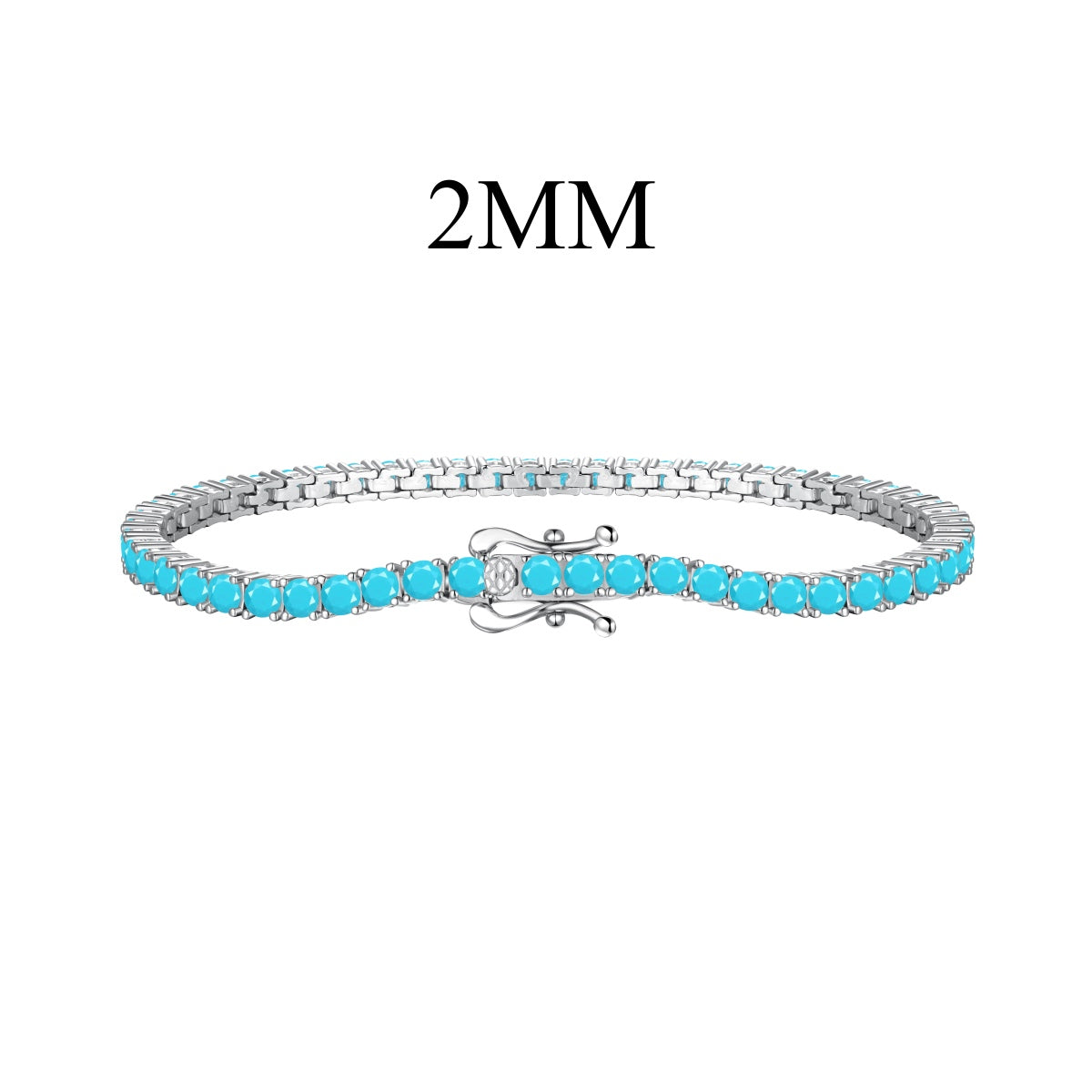 [BASLOVE]Dazzling Exquisite Round Cut Daily Bracelet