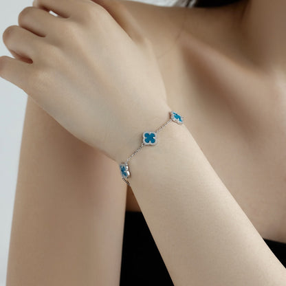 [BASLOVE]Four-Leaf Clover Exquisite Bracelet