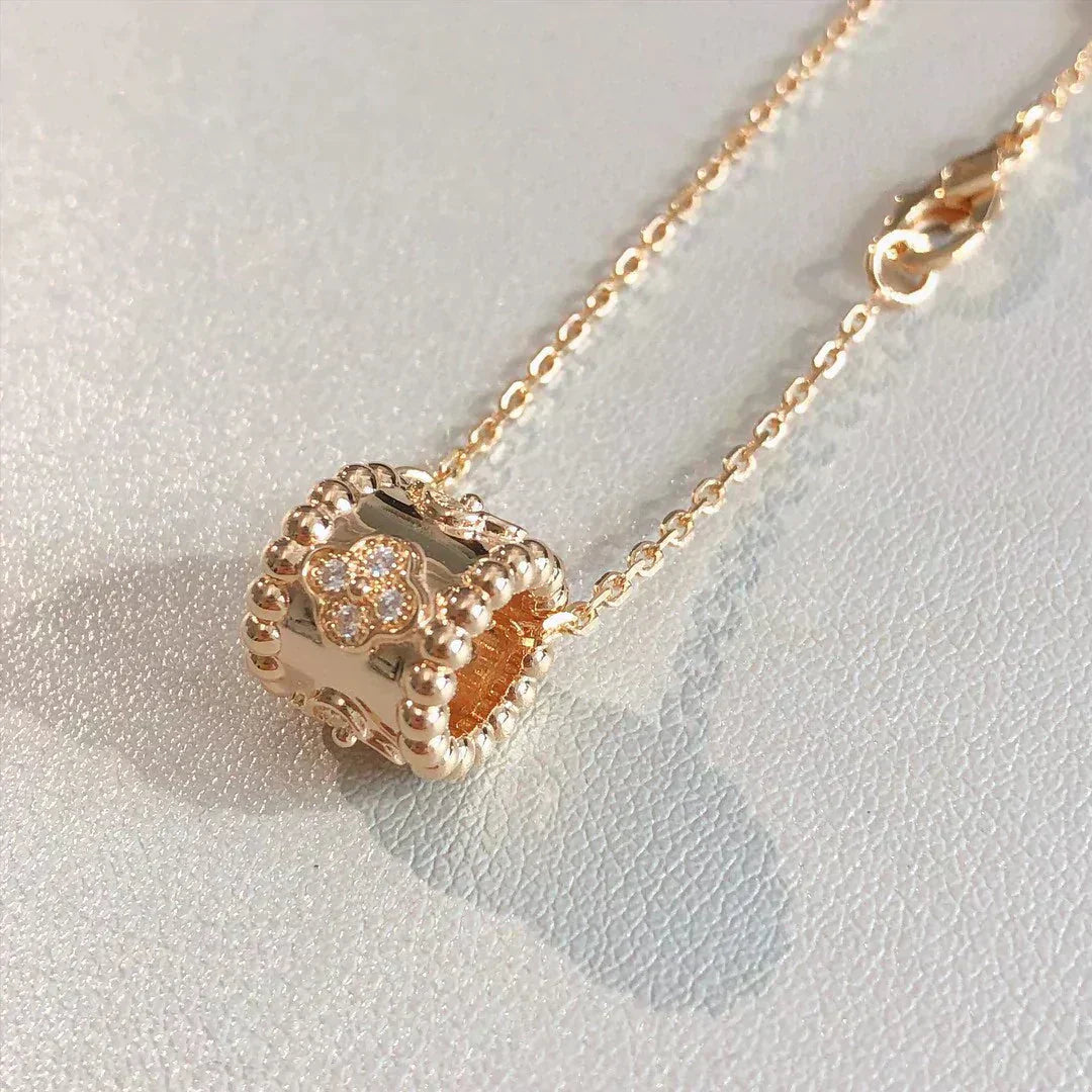 [BSNL Jewels] PERLEE ANHÄNGER HALSKETTE GOLD / ROSÉGOLD