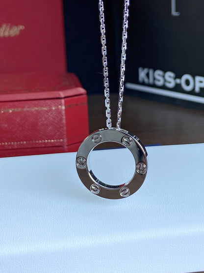 [Basjewels]LOVE NECKLACE 16MM