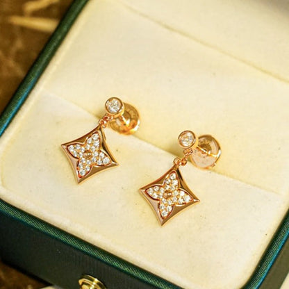 [BSNL Jewels] STAR DIAMONDS OHRRINGE GOLD