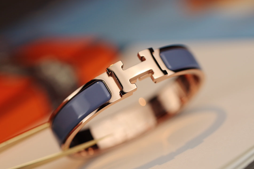 [Basjewels]HM BRACELET 12MM BLUE GRAY