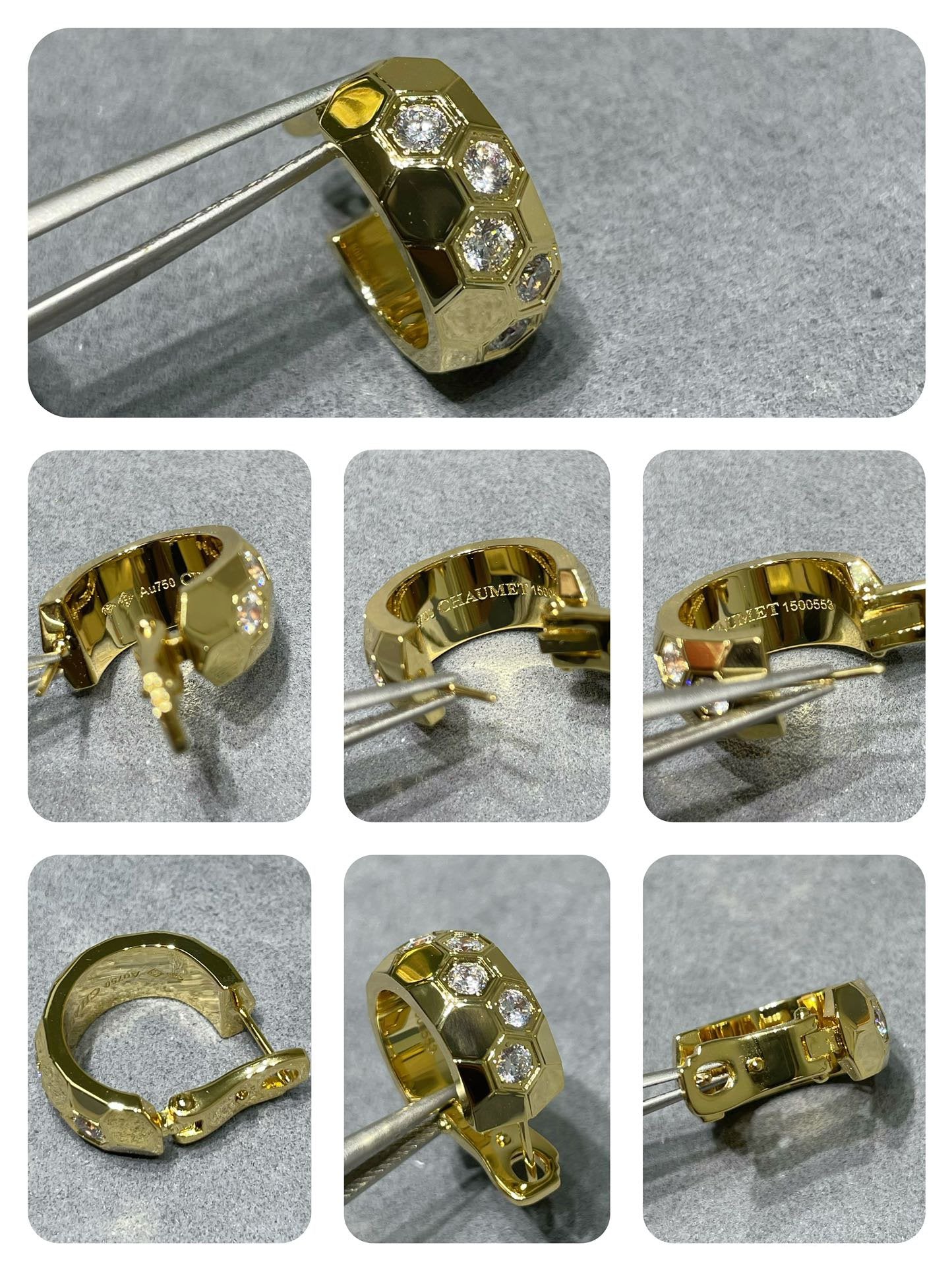 [BSNL Jewels] BEE LOVE DIAMANT-KREOLEN 