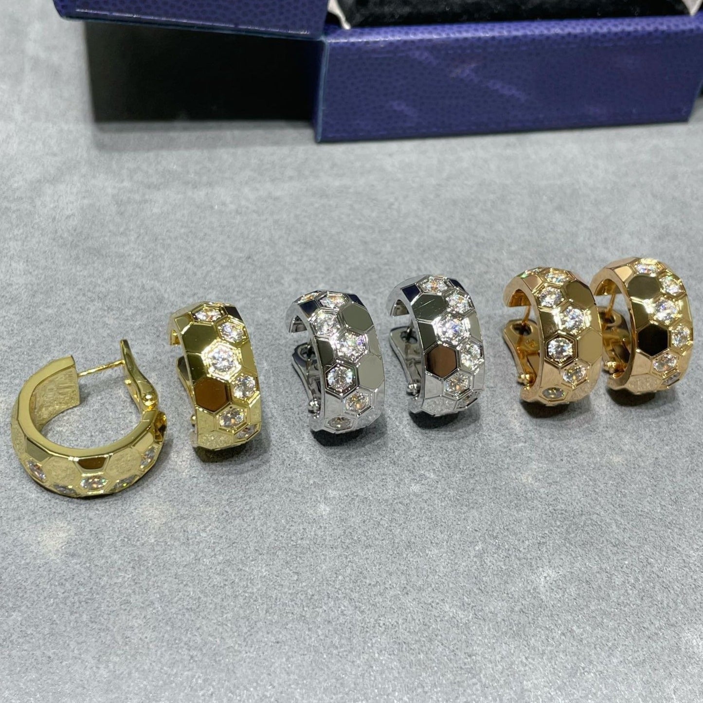 [BSNL Jewels] BEE LOVE DIAMANT-KREOLEN 