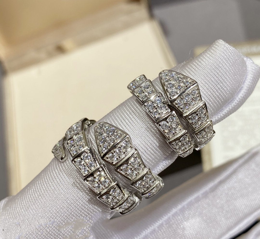 [BSNL Jewels]SERPENTI RING SILBER MIT DIAMANTEN