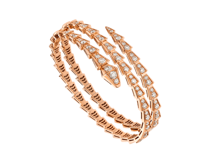 [BSNL Jewels]SERPENTI ARMBAND ROTGOLD DIAMANT ZWEIREIHIG