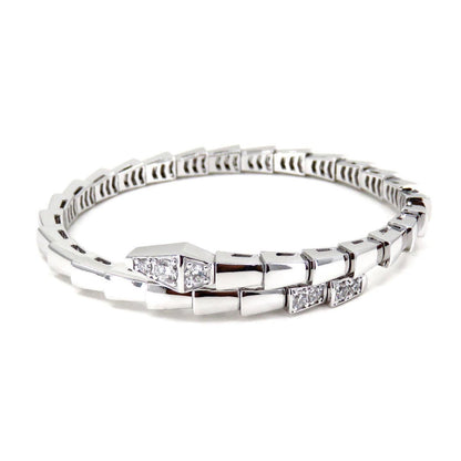 [BSNL Jewels]SERPENTI ARMBAND DIAMANTEN SILBER