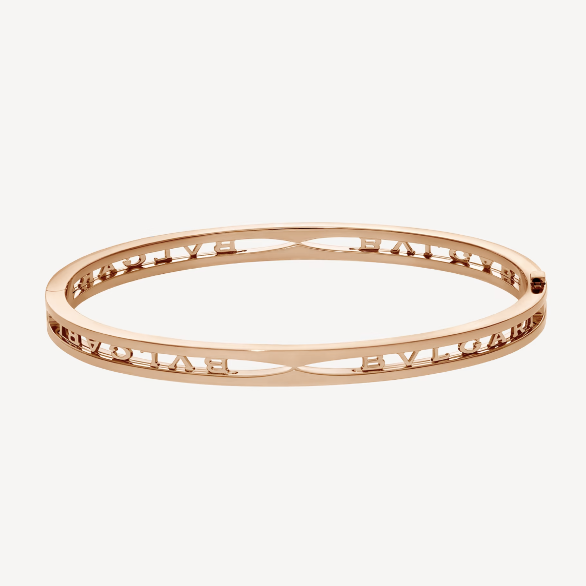 [BSNL Jewels]ZERO 1 SPIRAL LOGO ROSA GOLD ARMBAND