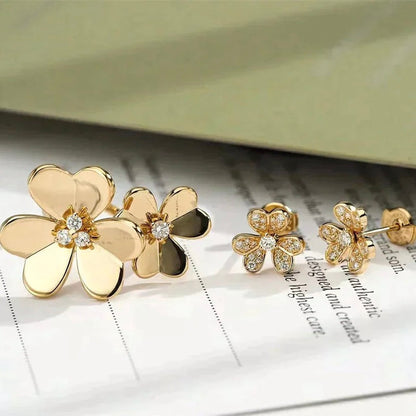 [BSNL Jewels]CLOVER COMOS GOLD DIAMANTRING