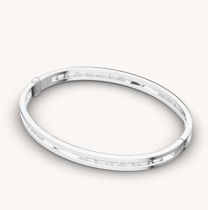 [BSNL Jewels] ZERO 1 SPIRAL LOGO SILBERARMBAND