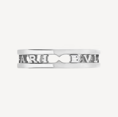 [BSNL Jewels]ZERO 1 ONE-BAND MIT DURCHBROCHENEM LOGO-SPIRALRING