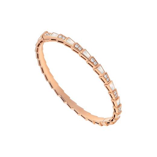 [BSNL Jewels]SERPENTI ARMBAND ROSGOLD MOP DIAMANT 