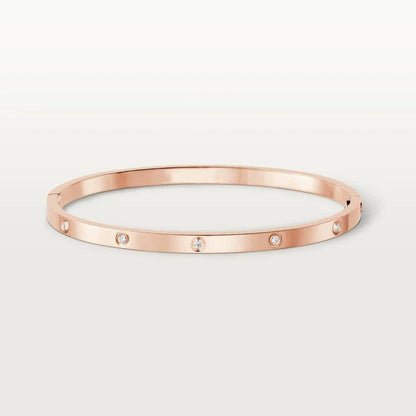 [BSNL Jewels] LIEBE ARMBAND 3,65 MM 10 DIAMANTEN