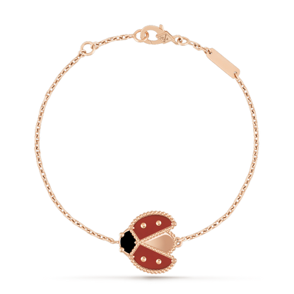 [BSNL Jewels]Armband „Lucky Spring“ mit 1 Motiv aus Roségold