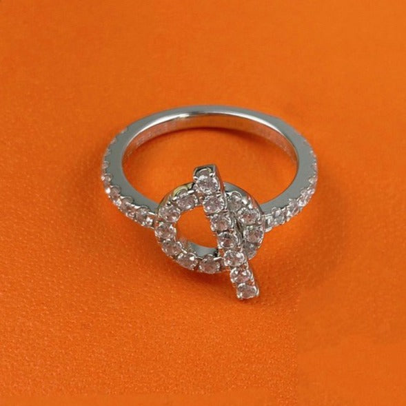 [BSNL Jewels]ECHAPPEE RING SILBER DIAMANT