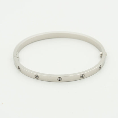 [BSNL Jewels] LIEBE ARMBAND 3,65 MM 10 DIAMANTEN