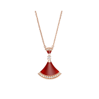 [BSNL Jewels] TRAUM HALSKETTE KARNEOL DIAMANT