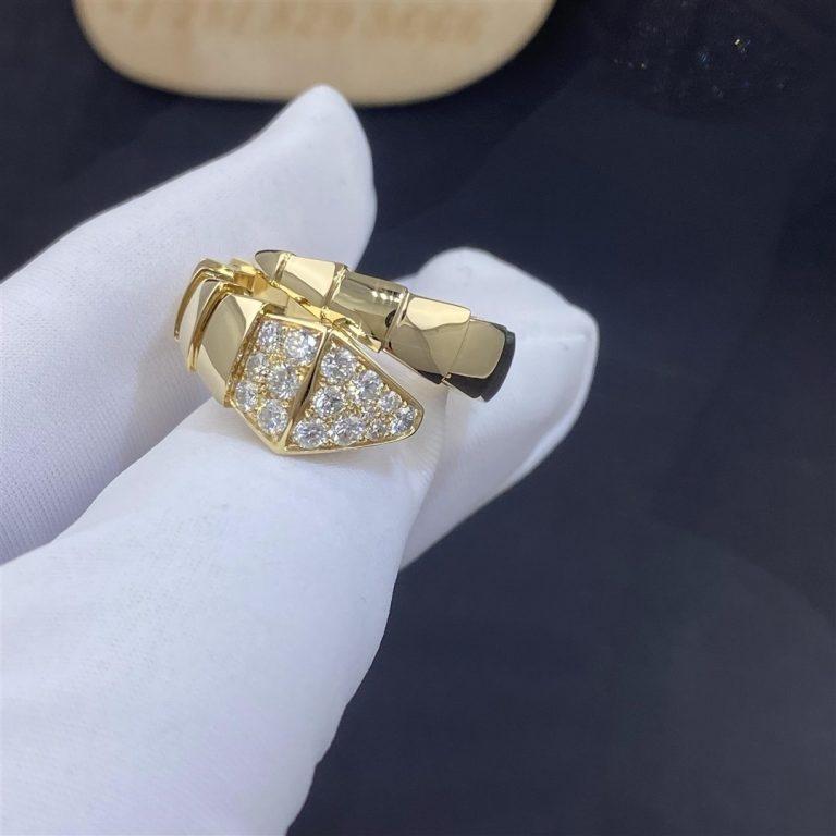 [BSNL Jewels]SERPENTI RING GOLD DIAMANT