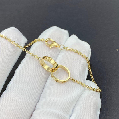 [Basjewels]LOVE BRACELET DOUBLE RING