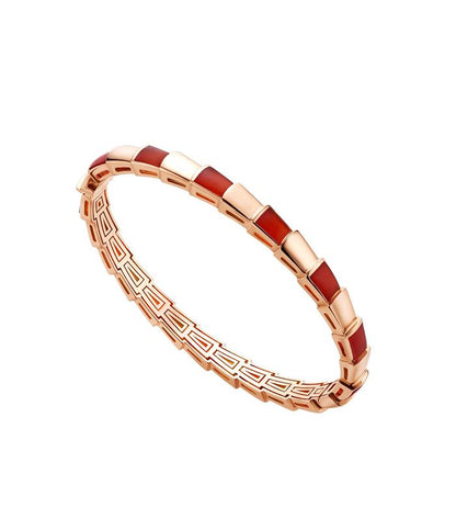 [BSNL Jewels]SERPENTI ARMBAND ROSGOLD RUBELLIT