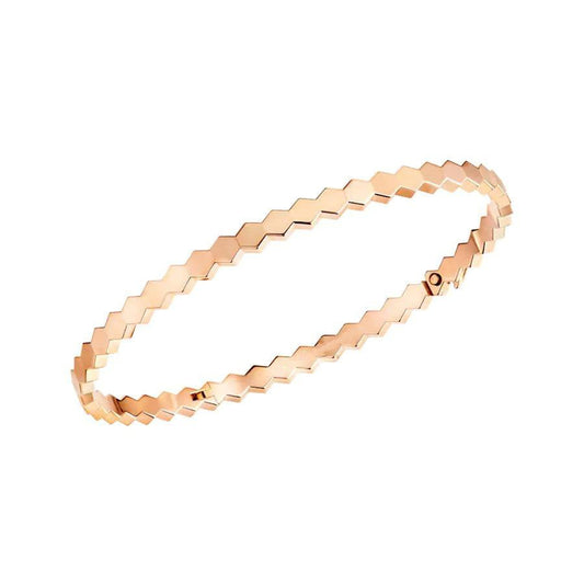 [Basjewels]BEE LOVE PINK GOLD BRACELET