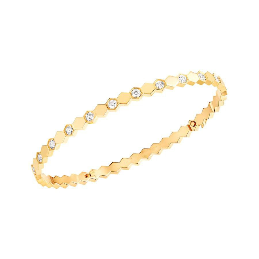 [Basjewels]BEE LOVE GOLD DIAMOND BRACELET