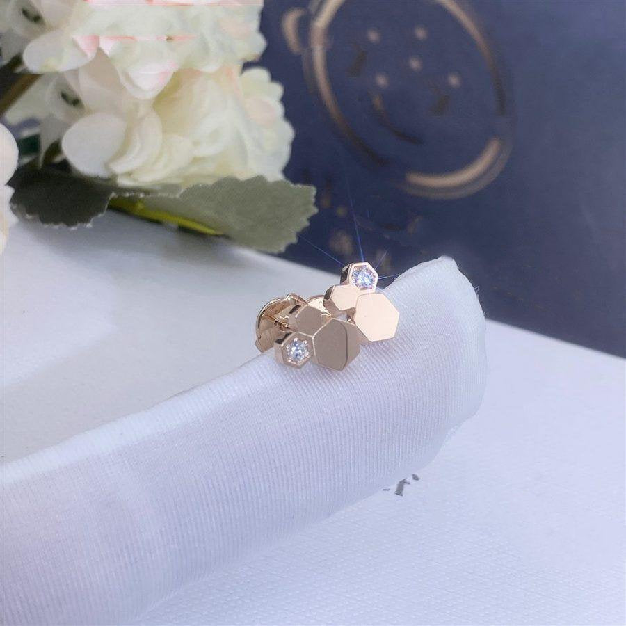 [BSNL Jewels] BEE LOVE ROSÉGOLD DIAMANT OHRRINGE